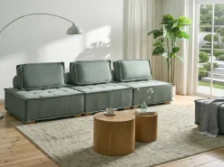 Hot Sofa modułowa dla 3 osób TIBRO Jasnozielony Wszystkie Sofy|Kolekcje Sof