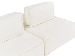 Sofa modułowa dla 2 osób TIBRO Złamana biel Wszystkie Sofy|Sofy Dwuosobowe