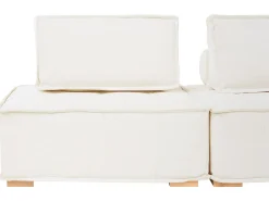 Sofa modułowa dla 2 osób TIBRO Złamana biel Wszystkie Sofy|Sofy Dwuosobowe