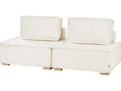 Sofa modułowa dla 2 osób TIBRO Złamana biel Wszystkie Sofy|Sofy Dwuosobowe