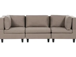 Outlet dla 3 osób UNSTAD Brązowy Wszystkie Sofy|Kolekcje Sof