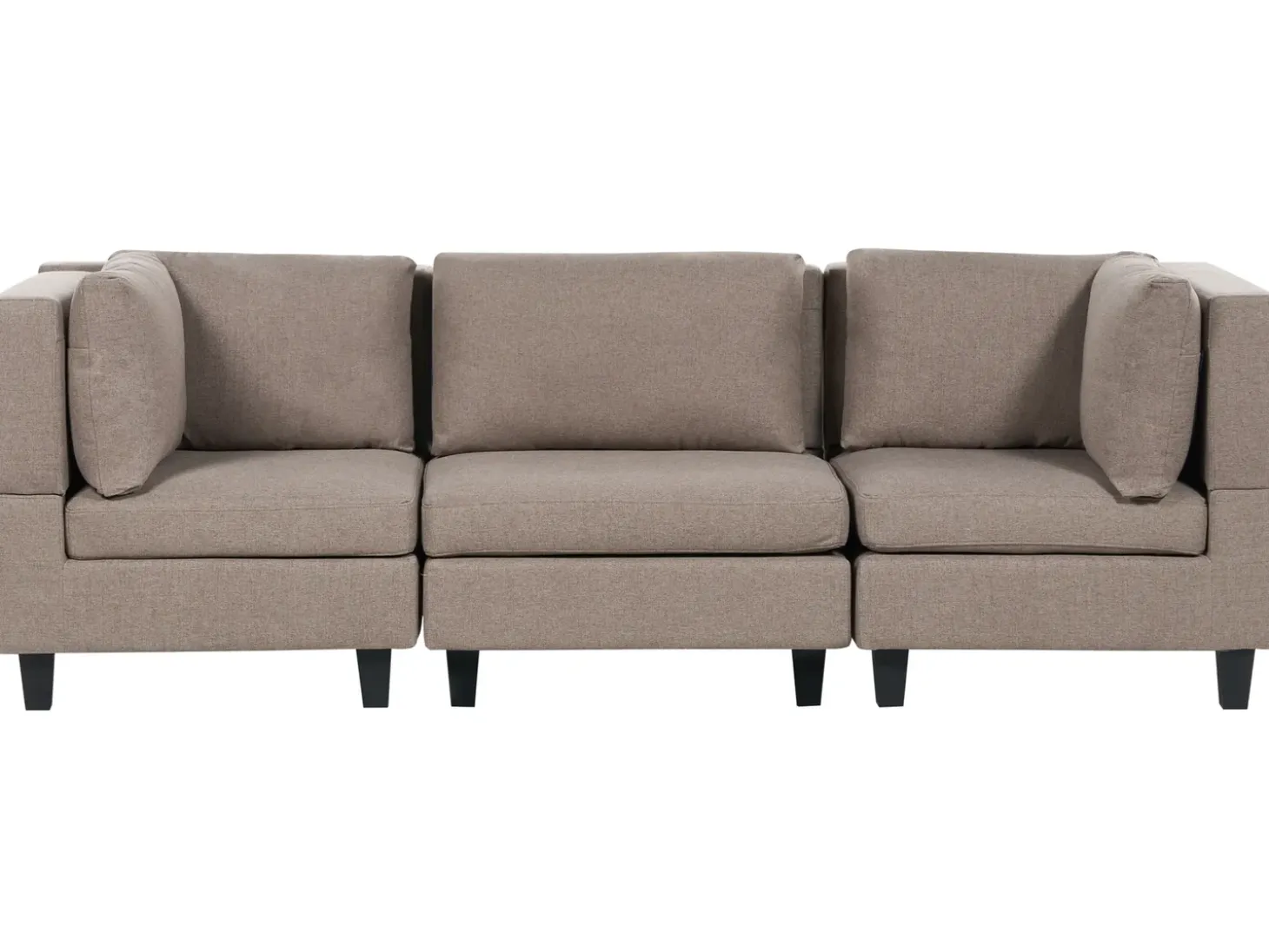 Outlet dla 3 osób UNSTAD Brązowy Wszystkie Sofy|Kolekcje Sof