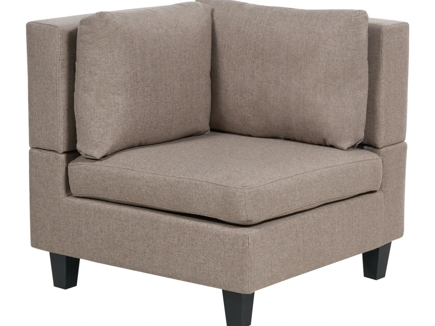 Best Sofa modułowa dla 3 osób UNSTAD Brązowy z otomaną Wszystkie Sofy|Kolekcje Sof