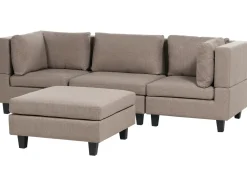 Best Sofa modułowa dla 3 osób UNSTAD Brązowy z otomaną Wszystkie Sofy|Kolekcje Sof