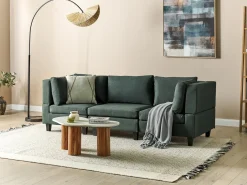Discount dla 3 osób UNSTAD Ciemnozielony Wszystkie Sofy|Kolekcje Sof
