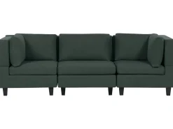 Discount dla 3 osób UNSTAD Ciemnozielony Wszystkie Sofy|Kolekcje Sof
