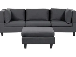 New Sofa modułowa dla 3 osób UNSTAD Ciemnoszary z otomaną Wszystkie Sofy|Kolekcje Sof