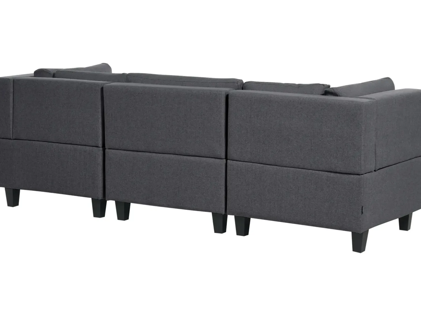 New Sofa modułowa dla 3 osób UNSTAD Ciemnoszary z otomaną Wszystkie Sofy|Kolekcje Sof