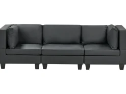 Discount dla 3 osób UNSTAD Ekoskóra Sofy Skórzane|Wszystkie Sofy