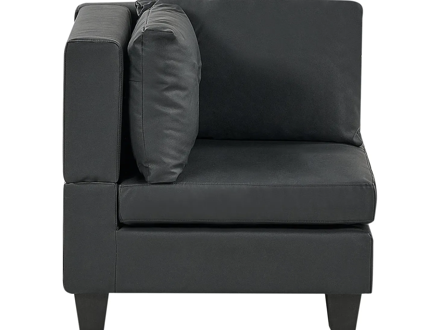 Clearance Sofa modułowa dla 3 osób UNSTAD Ekoskóra Sofy Skórzane|Wszystkie Sofy