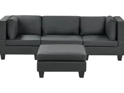 Clearance Sofa modułowa dla 3 osób UNSTAD Ekoskóra Sofy Skórzane|Wszystkie Sofy
