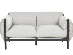 Sofa ogrodowa dla 2 osób ESPERIA Metal Szary