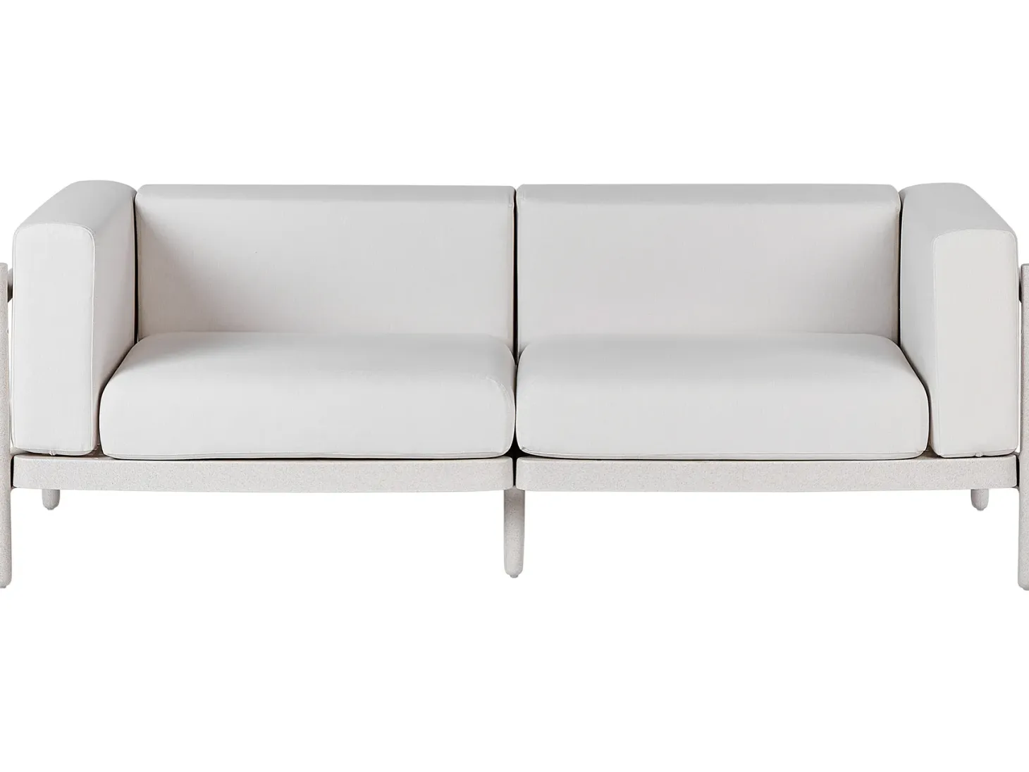 Sofa ogrodowa dla 2 osób FERRETTI Jasnobeżowy