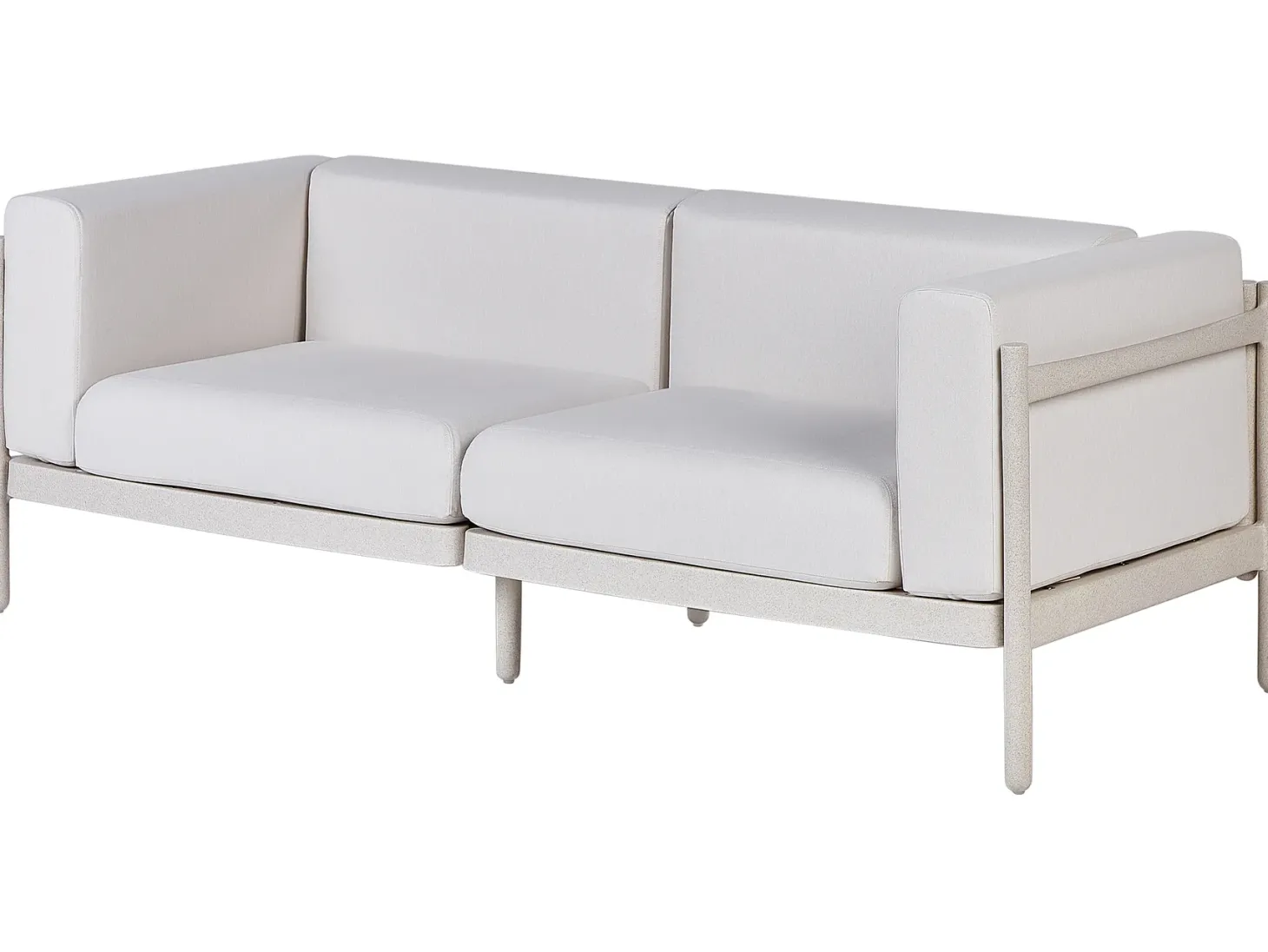 Sofa ogrodowa dla 2 osób FERRETTI Jasnobeżowy