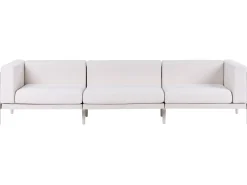 Sofa ogrodowa dla 3 osób FERRETTI Jasnobeżowy
