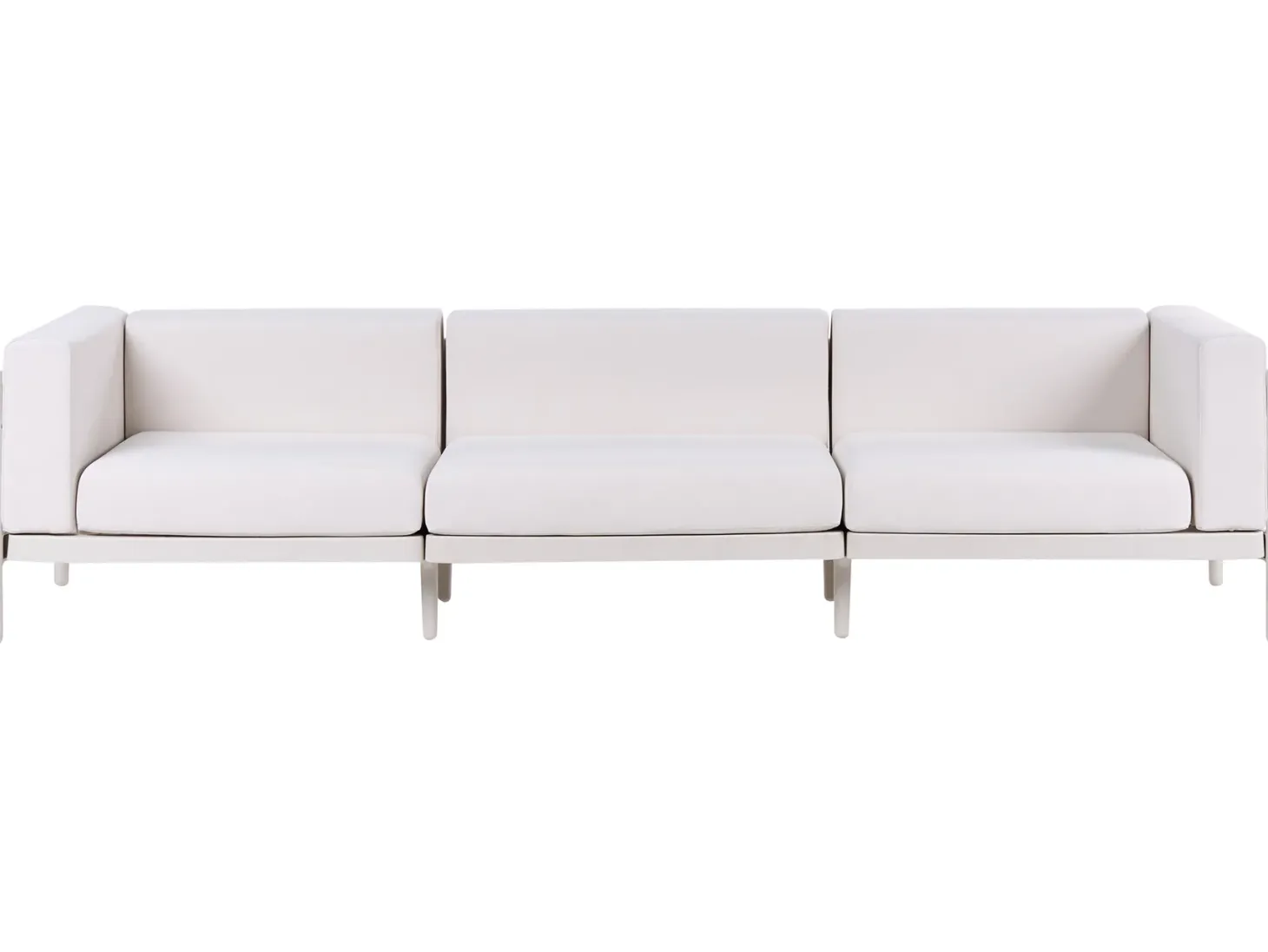 Sofa ogrodowa dla 3 osób FERRETTI Jasnobeżowy