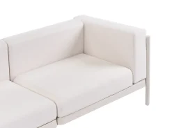 Sofa ogrodowa dla 3 osób FERRETTI Jasnobeżowy