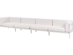 Sofa ogrodowa dla 4 osób FERRETTI Jasnobeżowy