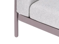Sofa ogrodowa dla 4 osób FERRETTI Beżowoszary