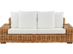 Sofa ogrodowa dla 3 osób FORLI Rattan Naturalny