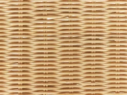 Sofa ogrodowa dla 3 osób LIVADEIA Rattan Naturalny