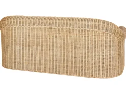 Sofa ogrodowa dla 3 osób LIVADEIA Rattan Naturalny