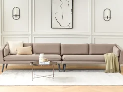 Sofa ogrodowa dla 4 osób LORETELLO Beżowy