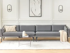 Sofa ogrodowa dla 4 osób LORETELLO Szary