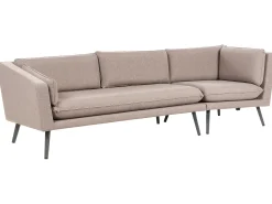 Sofa ogrodowa dla 3 osób LORETELLO Prawostronny Beżowy