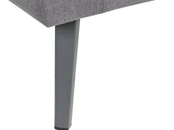 Sofa ogrodowa dla 3 osób LORETELLO Prawostronny Szary