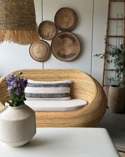 Sofa ogrodowa dla 2 osób MAIORI Rattan Naturalny