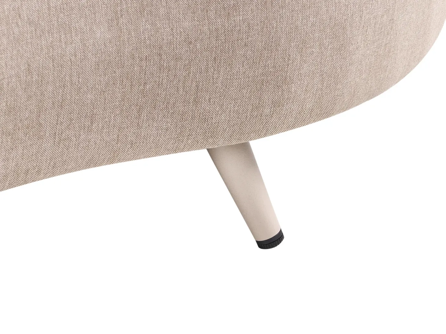 Sofa ogrodowa dla 3 osób PARORI Prawostronny Beżowy