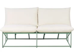 Sofa ogrodowa dla 2 osób PICO Metal Zielony