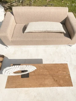 Sofa ogrodowa dla 2 osób ROVIGO Beżowy