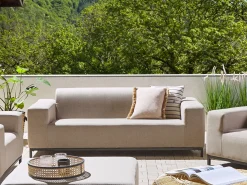 Sofa ogrodowa dla 2 osób ROVIGO Beżowy
