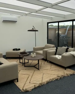 Sofa ogrodowa dla 2 osób ROVIGO Beżowy