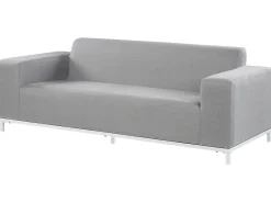 Sofa ogrodowa dla 2 osób ROVIGO Jasnoszary