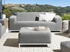 Sofa ogrodowa dla 2 osób ROVIGO Szary