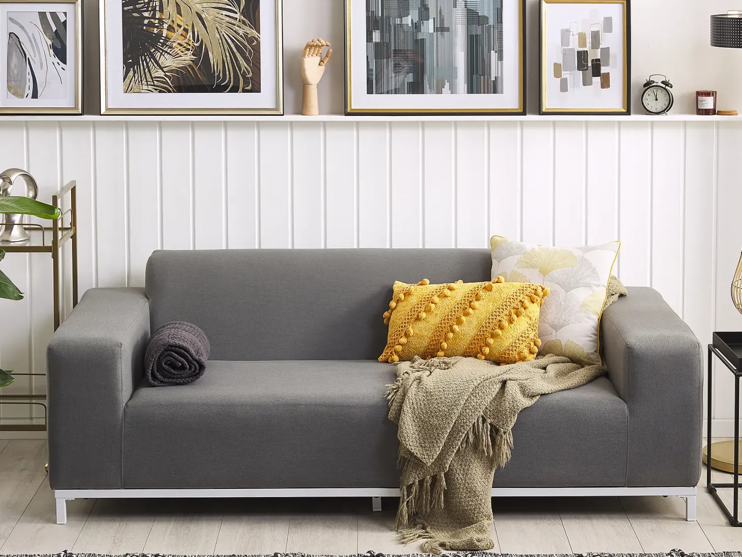 Sofa ogrodowa dla 2 osób ROVIGO Szary