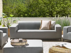 Sofa ogrodowa dla 2 osób ROVIGO Szary