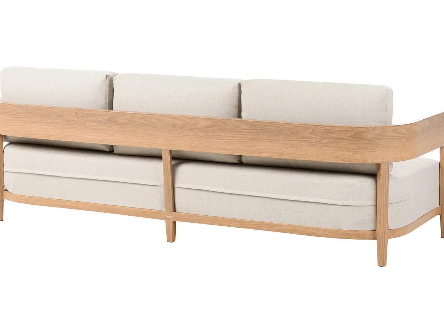 Sofa ogrodowa dla 3 osób SAMPIERI Metal Jasnobrązowy