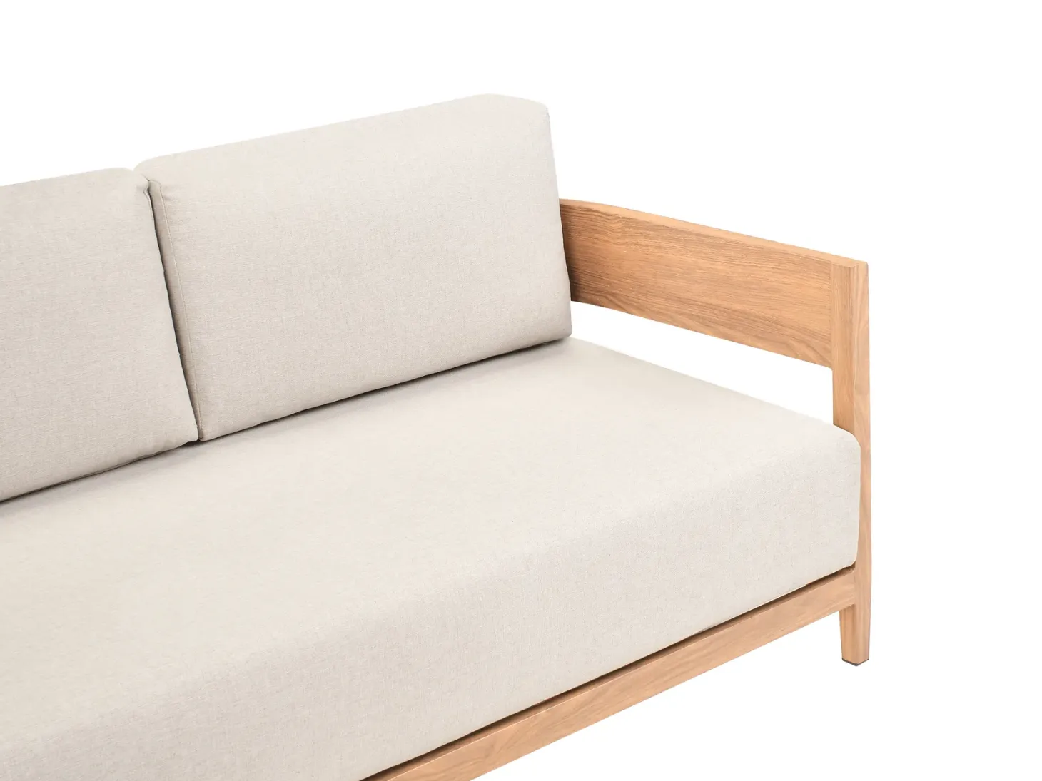 Sofa ogrodowa dla 3 osób SAMPIERI Metal Jasnobrązowy