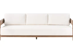 Sofa ogrodowa dla 3 osób SAMPIERI Metal Brązowy