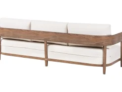 Sofa ogrodowa dla 3 osób SAMPIERI Metal Brązowy
