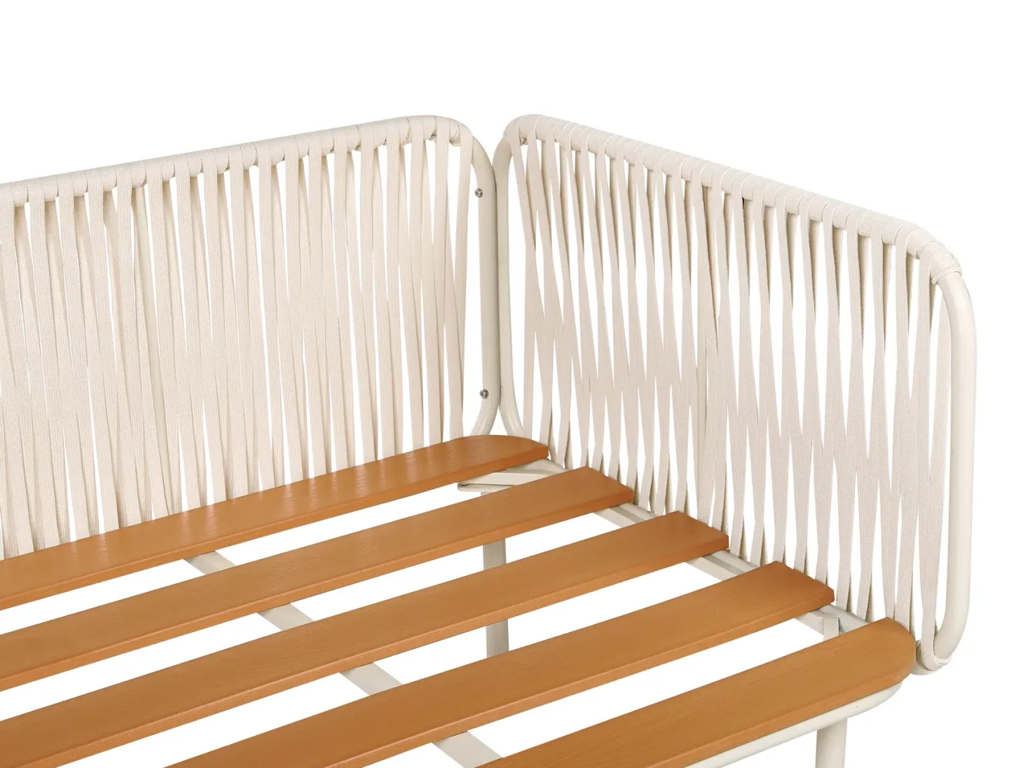 Sofa ogrodowa dla 3 osób SENISE Szary Metal