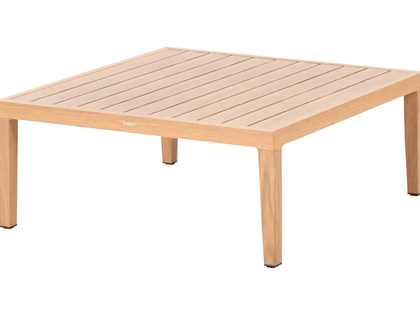 Sofa ogrodowa ze stolikiem dla 2 osób SAMPIERI Jasnobrązowy Metal