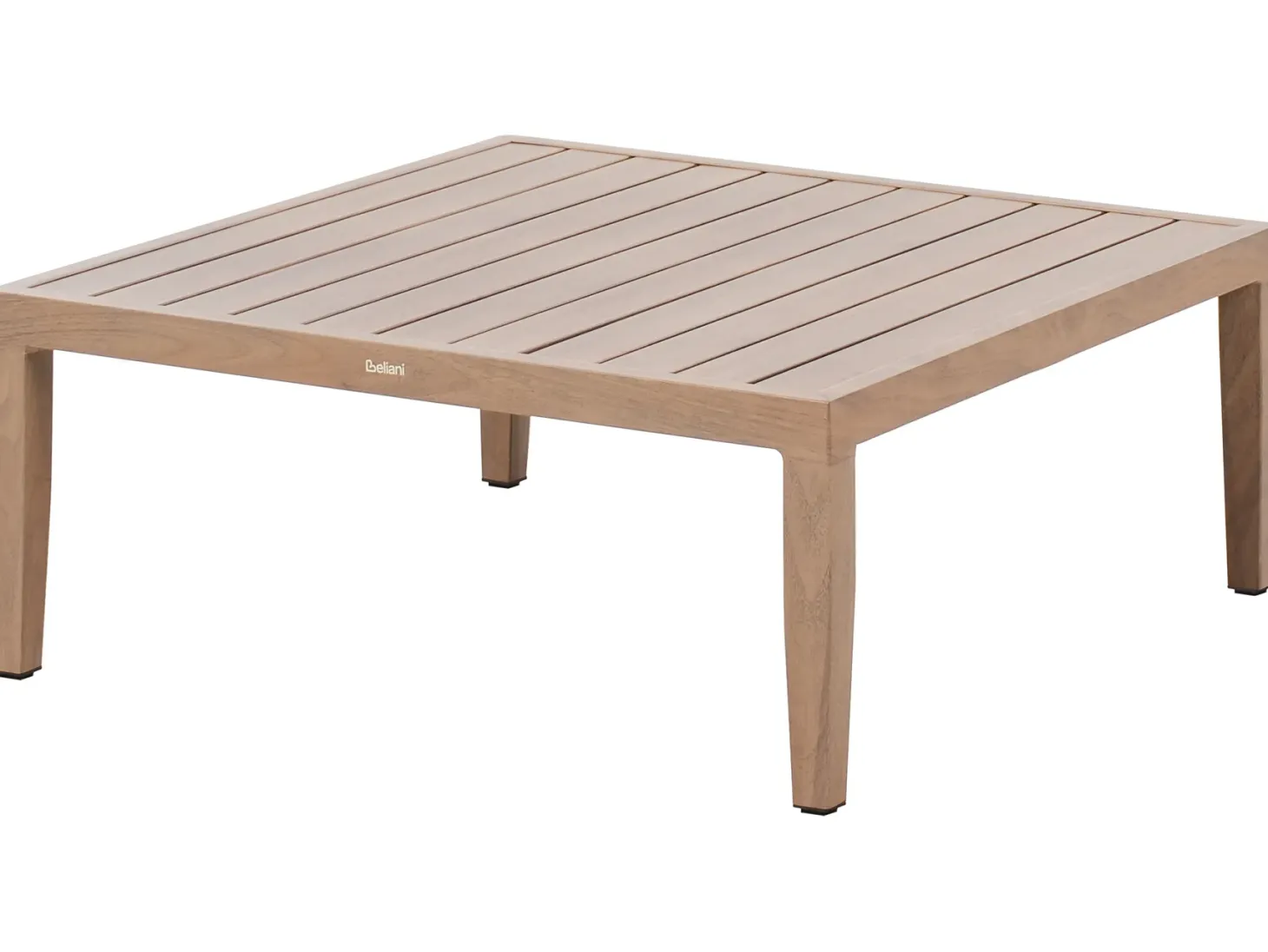 Sofa ogrodowa ze stolikiem dla 2 osób SAMPIERI Brązowy Metal