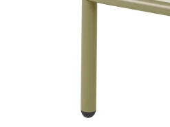 Sofa ogrodowa ze stolikiem dla 4 osób POLLINA Zielony Metal