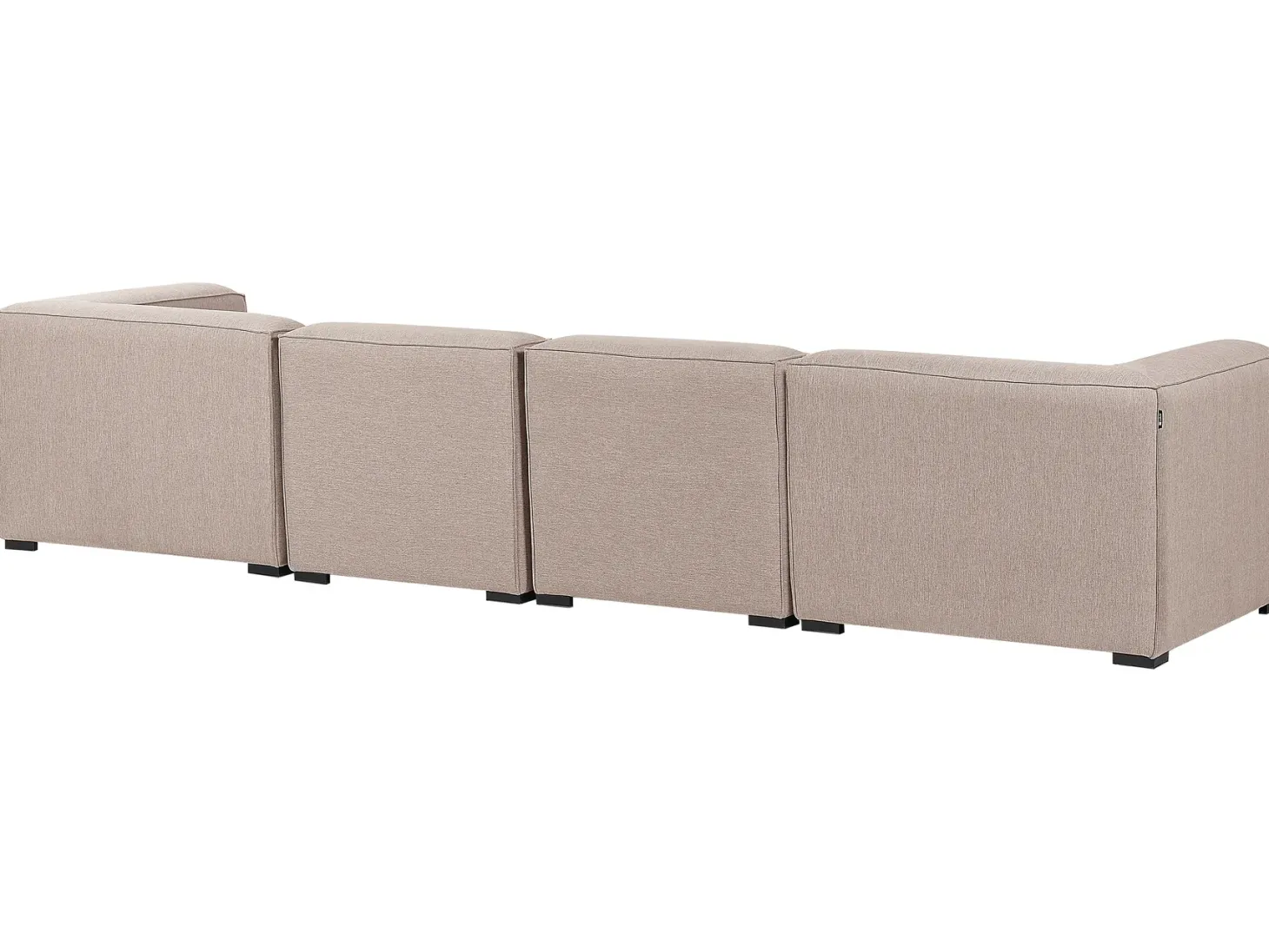 Sofa ogrodowa z otomaną dla 4 osób AREZZO Beżowy Modułowy