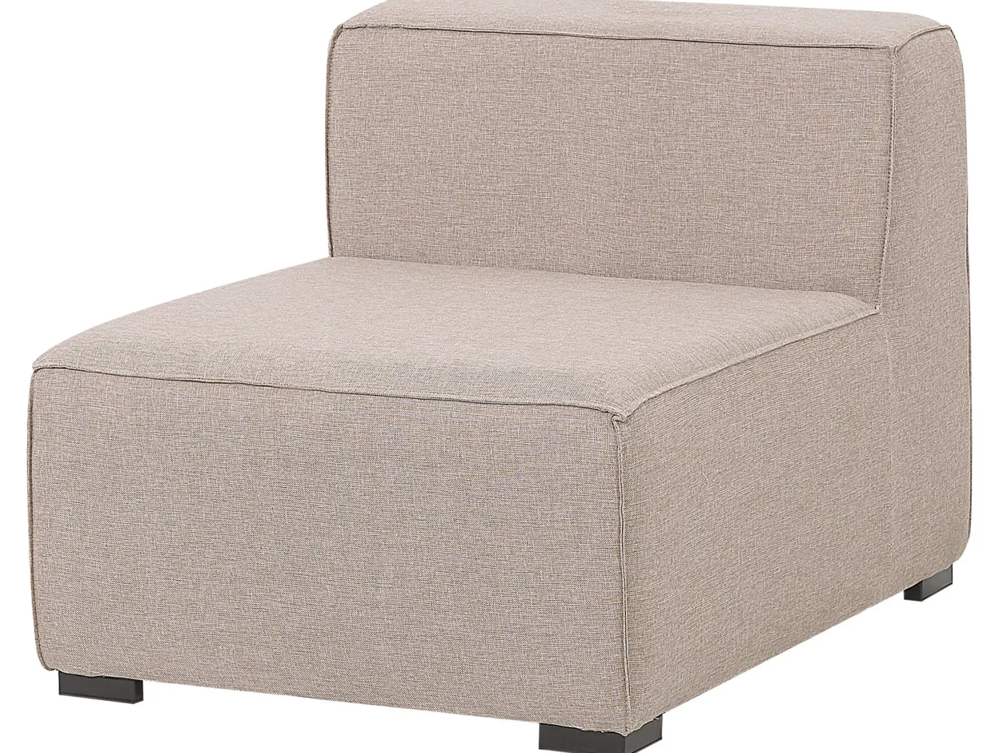 Sofa ogrodowa z otomaną dla 4 osób AREZZO Beżowy Modułowy